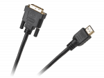 Koaksialinių kabelių sistemos // HDMI, DVI, AUDIO jungiamieji laidai ir priedai // Kabel DVI-HDMI 1.8M