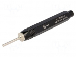 Tool: for demounting of terminals | terminals | Series: HN.D