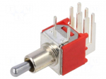 Switch: toggle | Pos: 3 | DP3T | ON-OFF-ON | 1A/250VAC | 3A/28VDC | 200