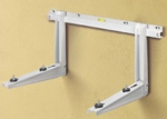 Horizontal external holder, angled, 140kg