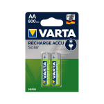 Baterijos, akumuliatoriai, maitinimo &scaron;altiniai ir adapteriai // AA, AAA ir kitų dydžių baterijos, įkrovikliai &ndash; galima užsakyti // Akumulator VARTA AA NiMH 800mAh SOLAR