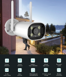 5GHz and 2.4 GHz Wi-Fi Outdoor Camera | 4MP | 12V | Tuya | Two-way Audio | SD card up to 128G