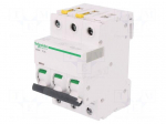 Circuit breaker | 400VAC | Inom: 2A | Poles: 3 | for DIN rail mounting