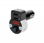 Automobilių ir motociklų prekės, elektronika, navigacija, CB radijas // Automobilio FM siųstuvai // Transmiter samochodowy z funkcją  bluetooth (2 gniazda USB)