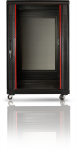 15U 19'' Floor-Mount Network Server Cabinet / 600x600x855mm / Black / Unassembled