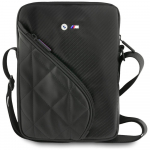 BMW Carbon Pockets & Metal Logo 10" Tablet Bag Black