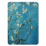 Knygos tipo dėklas iLike iPad Air 4 10.9 / iPad Air 5 Tri-Fold Eco-Leather Stand Case Sakura