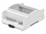 Enclosure: for DIN rail mounting | No.of mod: 4