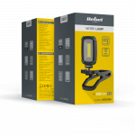 LED darbo lempa | USB-C įkrovimas | 2000 mAh akumuliatorius | Veikimo laikas 5 val. | Universalus tv