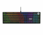 MSI FORGE GK320 RED US | Gaming keyboard | Wired | US | Mechanical RED Switches