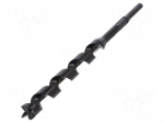 Drill bit | for wood | &Oslash;: 16mm | L: 200mm | HSS | Working part len: 130mm
