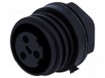 Connector: circular | socket | female | PIN: 3 | Buccaneer 900 | IP68