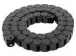 Cable chain | 08 | Bend.rad: 48mm | L: 1000mm | non-openable frames