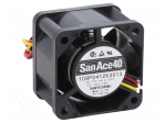 Fan: DC | axial | 12VDC | 40x40x28mm | 35.4m3/h | 50dBA | ball | 15500rpm