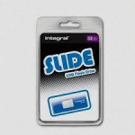 USB atmintinė Integral  SLIDE INFD32GBSLDBL Blue