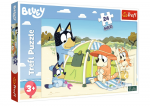 Žaidimų zona | PC | Konsolės | Priedai // Edukaciniai žaislai | Interaktyvūs | Kūrybi&scaron;ki | Meni&scaron;ki // Puzzle - 24 Maxi - Wspaniały dzień Bluey - Trefl 14357