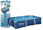 Laistymo įranga // Sodo laistymo sistema | Laistymas | Baseinai ir priedai // Basen Ogrodowy Stelażowy 300 cm x 201 cm x 66 cm Bestway 56404