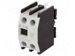Auxiliary contacts | Leads: screw terminals | Mounting: front