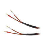Garso sistemos ir priedai // Akustinės garso sistemos kabelis ir laidas. Garsiakalbio kabelis // Kabel głośnikowy 5.0 m Kruger&Matz (wtyki banan)