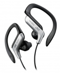 Ausinės // Headphones => In-Ear // JVC HE-EB75 Słuchawki sportowe za ucho srebrne