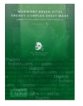 Axis-Y Green Vital Energy Complex Moisturizing face mask 27 ml