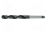 Drill bit | for metal | &Oslash;: 19.25mm | L: 238mm | high speed steel