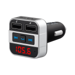 Automobilių ir motociklų prekės, elektronika, navigacija, CB radijas // Automobilio FM siųstuvai // Transmiter samochodowy z funkcją  bluetooth (2x USB)
