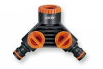 Sadal.2-līn. Quick-Click-3/4" (blisterī) Sadalītājs 2-ceļu Quick-Click