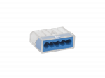 Elektros prekės // Wago jungtys // Złączka uniwersalna 5 x (0.75-2.5mm) PCT28105