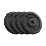 Sporto ir aktyvaus poilsio // Sporto prekės ir įranga // Obciążenie żeliwne zestaw 4x5kg, otw&oacute;r 31mm, talerz klasyczny, REBEL ACTIVE