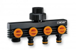 Sadal.4-ceļu Quick-Click3/4" (blisterī) Sadalītājs 4-ceļu Quick-Click
