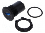 Adapter | USB A socket,USB B socket | USB 3.0 | Thread: M22 | 1&divide;10mm