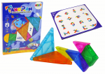 Žaidimų zona | PC | Konsolės | Priedai // Edukaciniai žaislai | Interaktyvūs | Kūrybi&scaron;ki | Meni&scaron;ki // Układanka Tangram 7 Magnetycznych Klock&oacute;w Puzzle Kolorowe