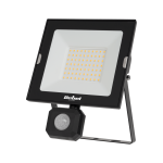 LED ap&scaron;vietimas // LED prožektoriai // Reflektor LED naświetlacz Rebel 50W z sensorem ruchu i zmierzchu, 6500K
