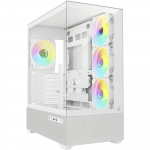 Sharkoon korpusas AK7 ARGB ATX White