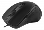 Pelė DELTACO OFFICE laidinė, ergonomi&scaron;ka, tyli, juoda / MS-801