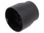 Connector: circular | male | contact insert | UIC558 | PIN: 13 | 10A | 60V