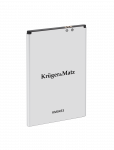 Akumuliatoriai ir baterijos // Mobiliojo telefono ir i&scaron;maniojo telefono akumuliatoriai // Oryginalna bateria do Kruger&Matz Move 8