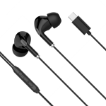 Ausinės // Headphones => In-Ear // Słuchawki dokanałowe z mikrofonem na USB-C Kruger&Matz C1 czarne