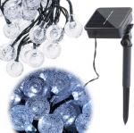 RoGer Solar garden lighting Balls 7m 50LED Cold white