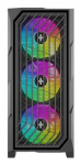Kompiuterio dėžė XILENCE  Case||ATX/micro ATX/Mini-ITX|Black|Midi Tower|PC|X812.ARGB