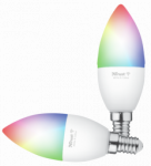 Trust Smart WiFi LED Candle E14 White & Color (duo-pack) LED bulb