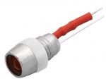 Elektros prekės // Elektromedžiagų i&scaron;pardavimas | Žemų kainų akcijos // 2509# Dioda led  5mm (12v czerwona kontrolka)