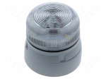 Signaller: lighting | flashing light | white | Flashguard | 110VAC