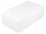 Enclosure: multipurpose | X: 110mm | Y: 191mm | Z: 61mm | 1591 | ABS | grey