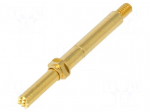 Test probe | Operational spring compression: 4mm | Min.pitch: 4mm