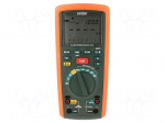 Meter: insulation resistance | LCD | (5999) | Sampling: 2x/s