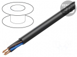 Wire | &Ouml;LFLEX&reg; ROBUST 210 | 5x1mm2 | unshielded | 300V,500V | Cu | black