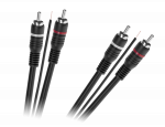 2 x RCA - 2 x RCA kabelis su valdymo laidu | Ilgis 5 metrai | Automobilio garso