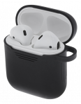 DELTACO &bdquo;AirPods&ldquo; silikoninis dėklas, juodas / MCASE-AIRPS001